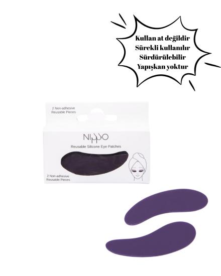 Nippo Eye Patches- Göz Altı Maskesi Tekrar Kullanılabilir Silikon